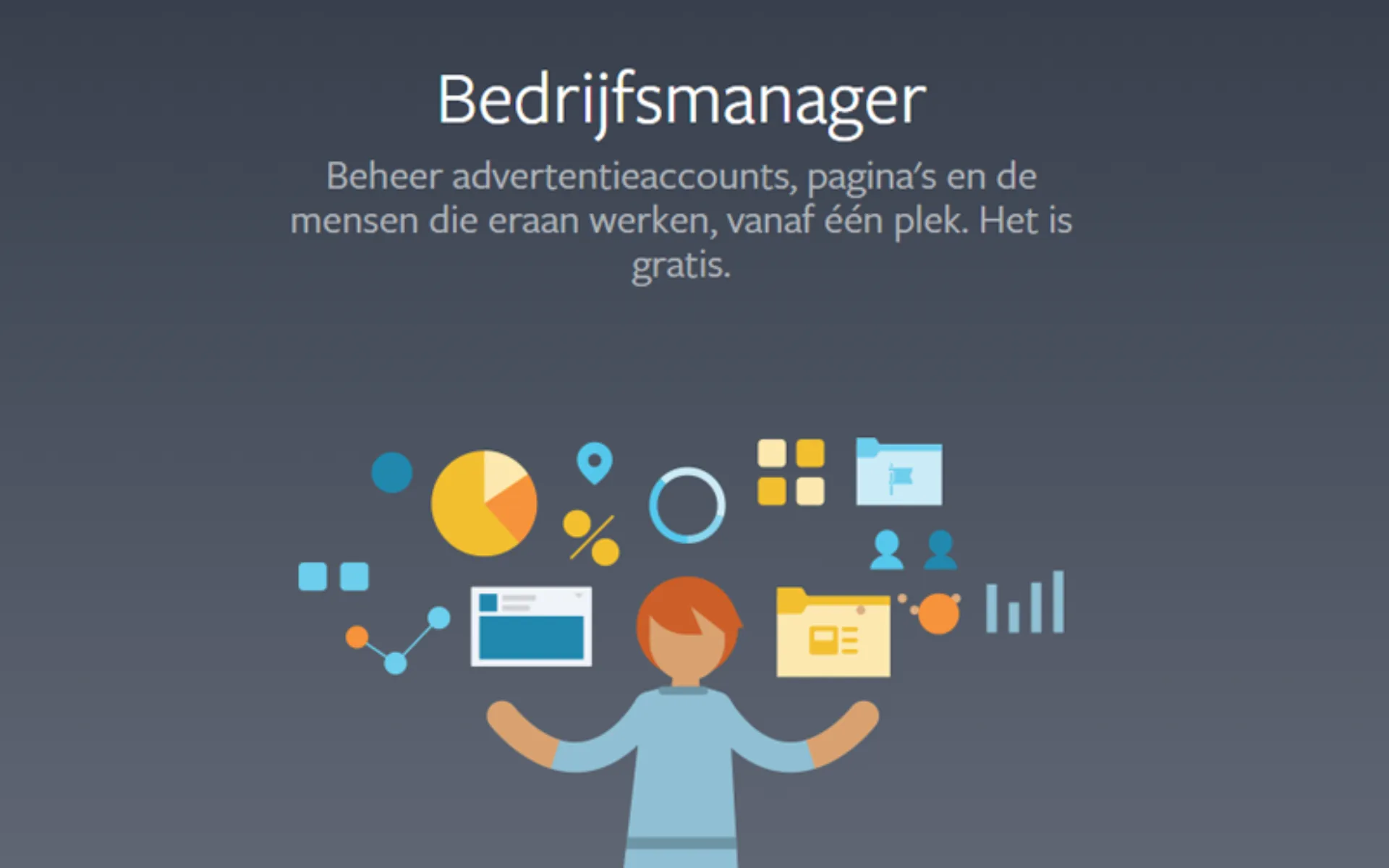 Facebook bedrijfsmanager aanmaken